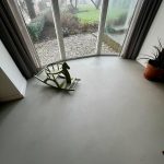 Lavasteen gietvloer - ErreLab - aanbouw, naadloos en krasbestendig